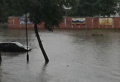 &Scaron;iauliai skęsta po gausaus lietaus