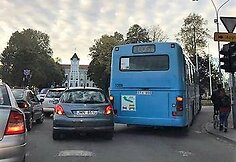Spūstys po avarijos
