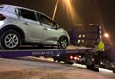 Avarija Švitrigailos gatvėje