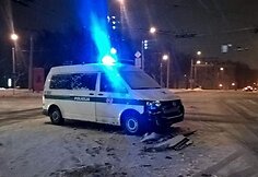 Avarija Švitrigailos gatvėje