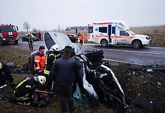 Susidūrė du BMW automobiliai