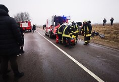 Susidūrė du BMW automobiliai