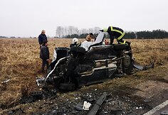 Susidūrė du BMW automobiliai