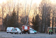 Barysių oro uoste nukrito sraigtasparnis