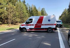 Avarija netoli Trakų Vokės