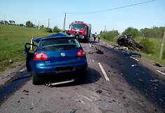 Avarija Kelmės rajone