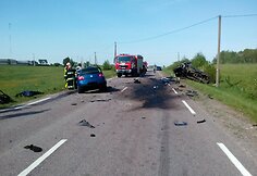Avarija Kelmės rajone