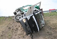 Sunkvežimių avarija