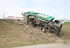 Sunkvežimių avarija