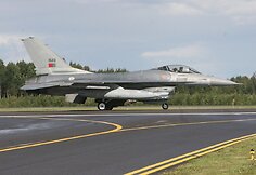 NATO bazėje nusileido šeši Portugalijos naikintuvai F-16