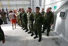 NATO oro policijos misijos pasikeitimas