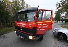 Avarija &Scaron;iaulių Žemaitės Gatvėje