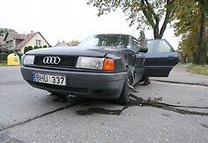 Avarija &Scaron;iaulių Žemaitės Gatvėje