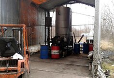 Nelegalus degalų fabrikas