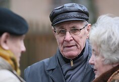 Juozas Garbenis. Adolfo Jarulio laidotuvės