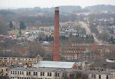 &Scaron;iaulių panorama nuo &bdquo;&Scaron;iaulių&ldquo; vie&scaron;bučio stogo