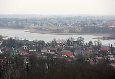 &Scaron;iaulių panorama nuo &bdquo;&Scaron;iaulių&ldquo; vie&scaron;bučio stogo