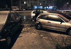 Avarijoje apgadinti 4 automobiliai, kaltininkas pasi&scaron;alino i&scaron; įvykio vietos