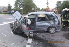 Avarija &Scaron;iauliuose &ndash; penki sužeisti