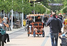 Turistų transportas Palangoje