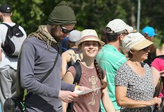 Akmenės rajone trys tūkstančiai žygeivių lankė karjerus