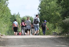 Akmenės rajone trys tūkstančiai žygeivių lankė karjerus