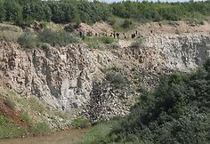 Akmenės rajone trys tūkstančiai žygeivių lankė karjerus