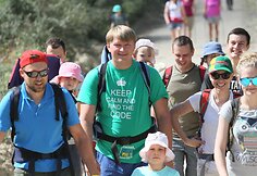 Akmenės rajone trys tūkstančiai žygeivių lankė karjerus
