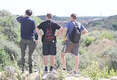 Akmenės rajone trys tūkstančiai žygeivių lankė karjerus