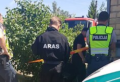 Joniškyje išminuotojai sprogmenį ėmė iš karučio