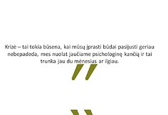 Lietuvių psichologinės būsenos tyrimas