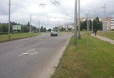 Autobuso ir sunkvežimio avarija Kaune