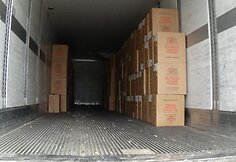 Sulaikytas cigaretes gabenęs Rusijos vilkiko vairuotojas