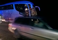 Magistralėje Kaunas &ndash; Klaipėda susidūrė autobusas ir &bdquo;Opel Vectra&ldquo;