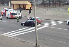 Kaune perėjoje sužaloti du žmonės