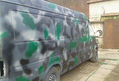 Kauniečiai Ukrainos kariams nuve&scaron; mikroautobusą