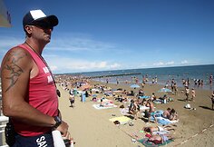 Italijos paplūdimiai atslūgus koronaviruso epidemijai