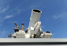 Lazerinis ginklas įrengtas JAV karo laive „USS Ponce“