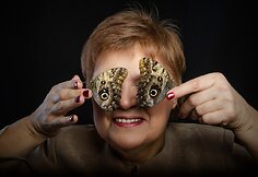 Tropinių drugelių paroda. Jūratė Kančiauskienė