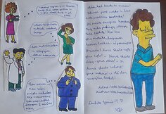 Viltės Gražulevičiūtės sukurtas komiksas