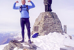 Kalno vir&scaron;ūnėje, Italijos Alpės