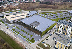 Pavilnionių g. 55 planuojamas prekybos centras