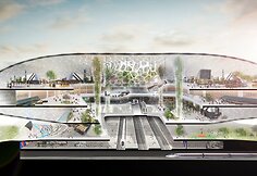 Architektų pasiūlymai Lenkijos oro uostui 