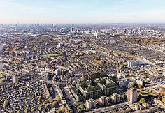 Londono stadionas pavirs gyvenviete