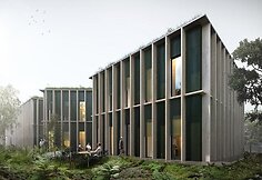 Čekijos miškų komisijos administracinio pastato projektas