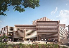 Odunpazari modernaus meno muziejaus Turkijoje projektas