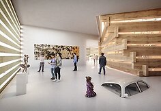 Odunpazari modernaus meno muziejaus Turkijoje projektas