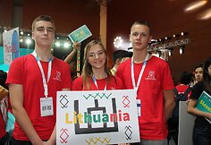 Lietuvos moksleiviai mokslo ir technologijų inovacijų parodoje Kinijoje