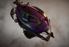 Skraidyklė i&scaron; Steam-punk pasaulio