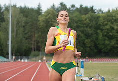 Lietuvos lengvosios atletikos čempionatas. Agnė &Scaron;erk&scaron;nienė